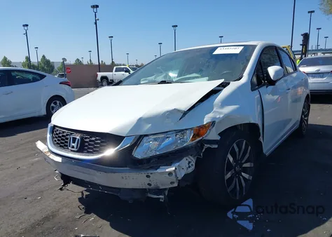 2015 Honda Civic Ex-L from USA, damaged, VIN 19XFB2F98FE202610